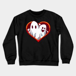 Two ghosts love Crewneck Sweatshirt